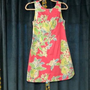 Lilly Pulitzer Size 0 pink shift dress